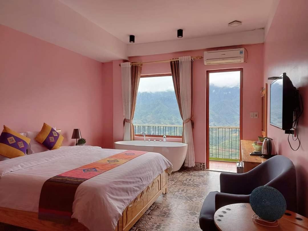 Sapa Scenery Hotel Buitenkant foto
